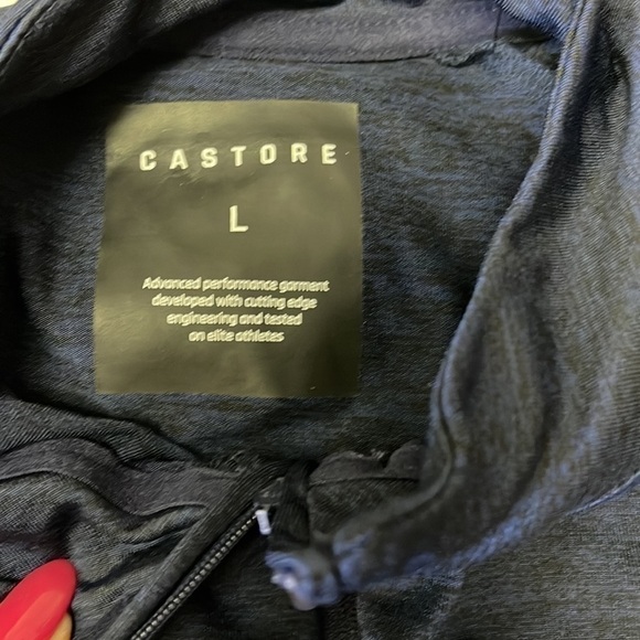 Castore PRO TEK MARL 1/4 ZIP MEN SHIRT SIZE L - Picture 8 of 11